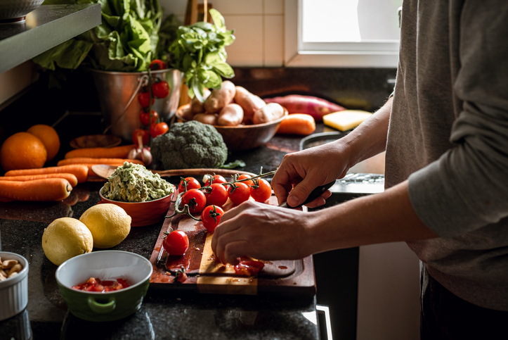 Making a healthy meal